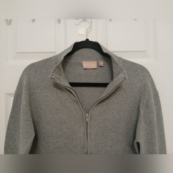 Ciera & Co Zip Cardigan Sweater - Picture 4 of 11